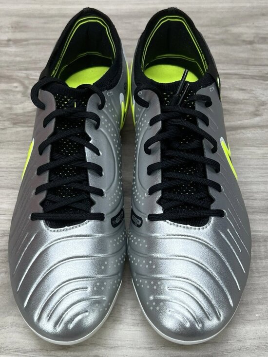 NIKE LEGEND 10 ELITE FG PRO SOCCER CLEATS METALLIC SILVER HF8980-001 Mad Voltage main image 10